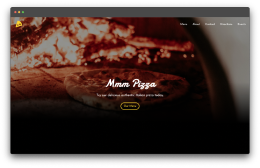 Mmm Pizza website